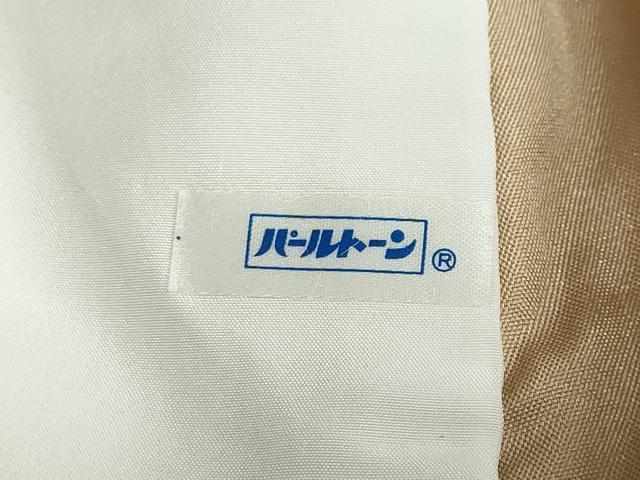 平和屋着物●訪問着 駒刺繍 草花文 金彩 背抜き仕立て 正絹 逸品 DABB0342ud