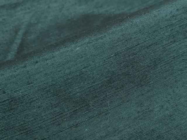 平和屋着物●男性 髭紬 長羽織セット 鉄色 正絹 逸品 未使用 DABB0429ud