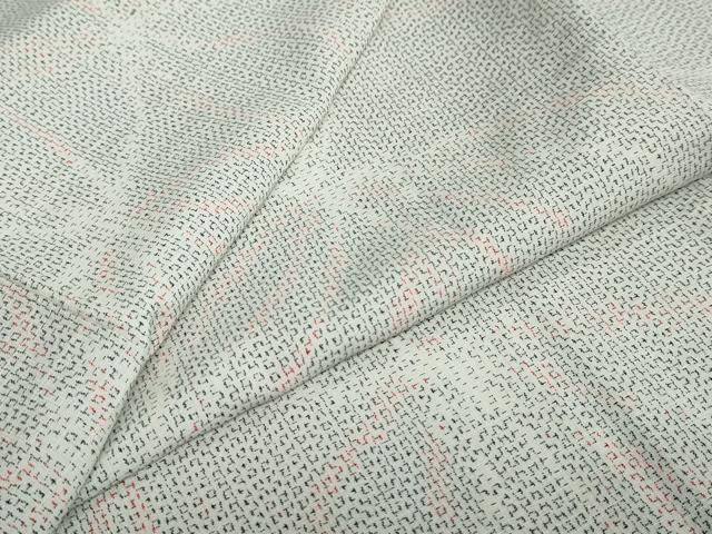 平和屋着物●洗える最高級着物 <英>はなぶさ謹製 小紋 花尽くし文 洗える着物 DABB0511ud