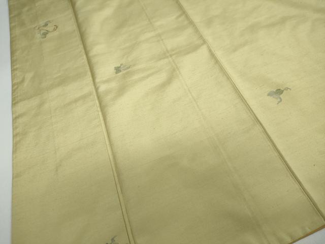 平和屋着物●上質な紬 瓢箪 ひょうたん 正絹 逸品 DABB0638ud