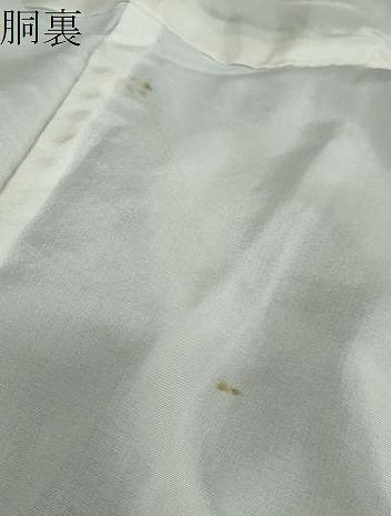 平和屋着物●上質な紬 横段絣文様 正絹 逸品 未使用 DABB0788ud