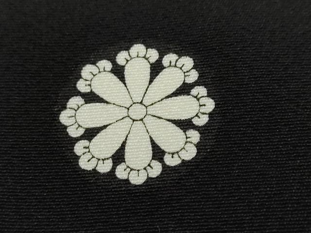 平和屋着物●本加賀友禅作家 久恒俊治 黒留袖 草花籬文 正絹 逸品 DABB0801ud