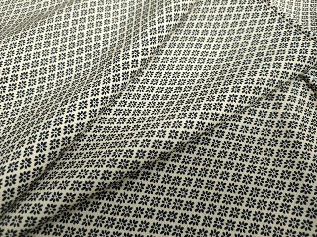 平和屋着物●江戸小紋 小花尽くし文 やまと誂製 正絹 逸品 DABB0964ud
