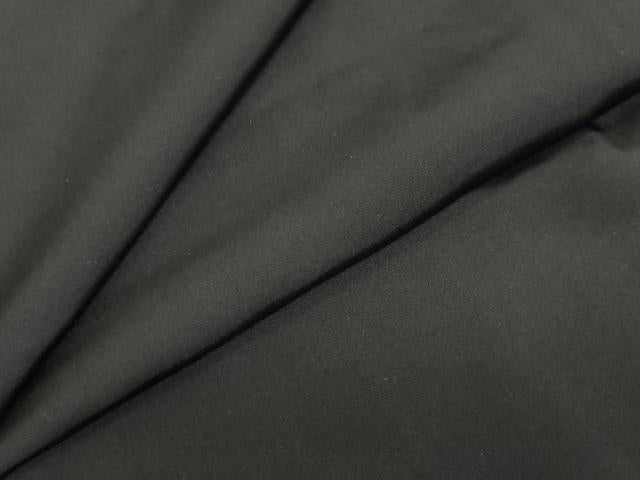 平和屋着物●男性 黒紋付 正絹 逸品 DABB0995ud