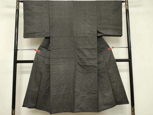 平和屋着物■男性 紬 抽象文 正絹 逸品 DABB2469cd