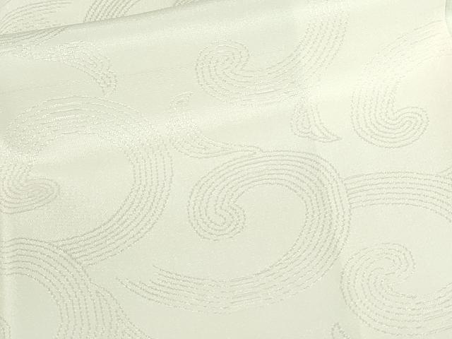 平和屋着物■長襦袢 袷 唐草文 暈し染め 半衿刺繍 正絹 逸品 DABB2911qp