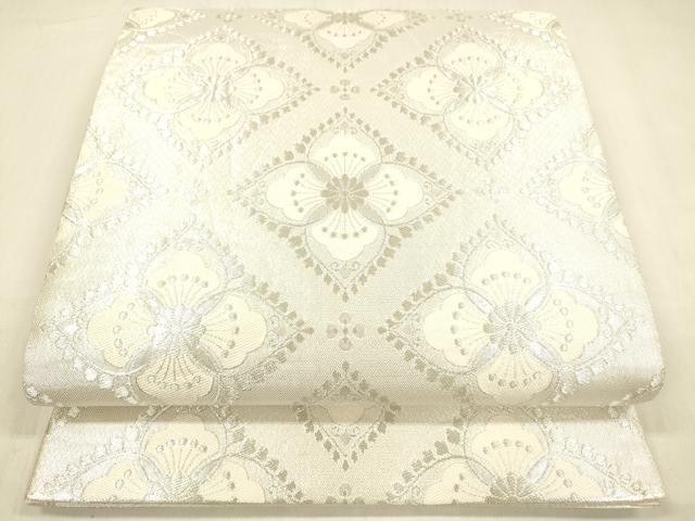 平和屋着物●西陣　野々村織物謹製　六通柄袋帯　作家物　舞花文　銀糸　正絹　逸品　DABB3155cm 楽天市場】平和屋着物□西陣 野々村織物謹製 六通柄袋帯 吉祥鳳凰丸文