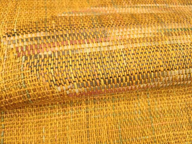 平和屋着物*夏物 八寸名古屋帯 抽象文様 正絹 逸品 DABB3275cm