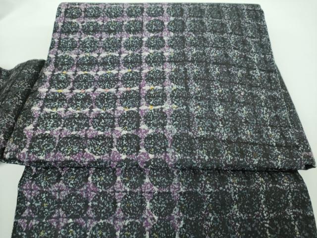 平和屋着物●西陣 ワンタッチつけ帯 格子 やまと誂製 正絹 逸品 未使用 DABB4702ps