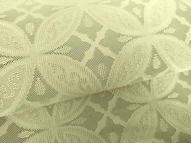 平和屋着物●西陣 河村織物 河村つづれ 八寸名古屋帯 七宝繋ぎ 正絹 逸品 DABB4812ps