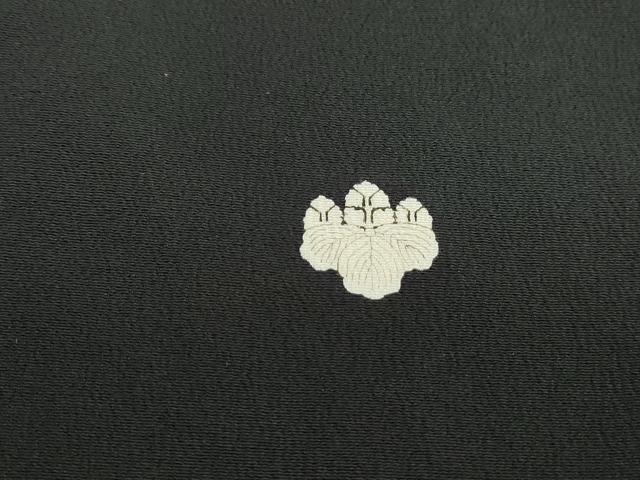 平和屋着物■豪華黒留袖 作家物 駒刺繍 立波文 金彩 正絹 逸品 DABB5257qa