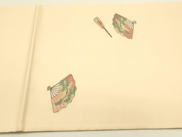 平和屋着物●京の名門・菱屋六右ェ門 両面 六通柄袋帯 能 金糸 正絹 逸品 未使用 DABB7246op
