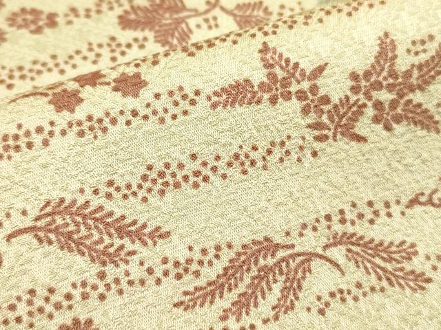 平和屋着物■上質な小紋 草花 金彩 ますいわ屋扱い 正絹 逸品 DABB7484op