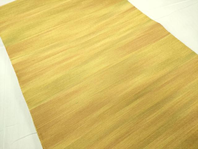 平和屋着物●爪掻き本綴れ 八寸名古屋帯 霞文 正絹 逸品 DABB7774op