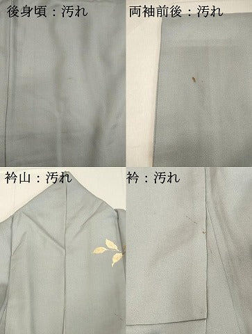 平和屋着物■訪問着 草花文 暈し染め 金銀彩 正絹 逸品 DABB8938cd