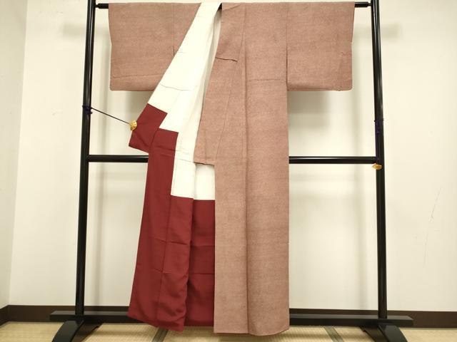 平和屋着物■江戸小紋 池田深光作 鮫小紋柄 正絹 逸品 DABB9733du