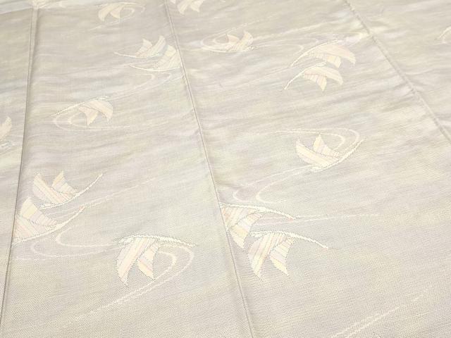 平和屋着物■上質な紬 飛鳥文 暈し染め 正絹 逸品 DABC0330sf