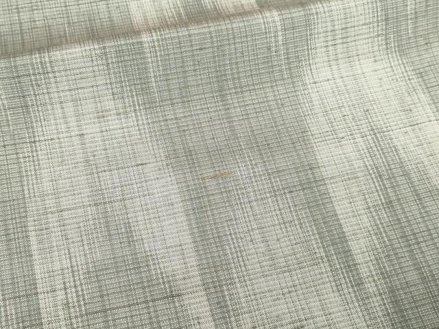 平和屋着物■上質な紬 矢羽根間道 正絹 逸品 DABC0514sf