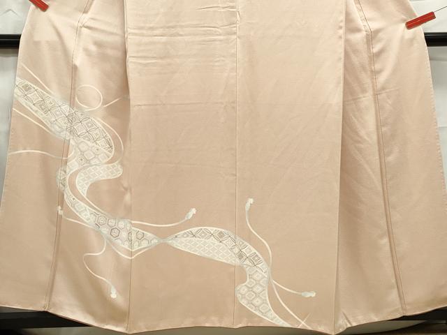 平和屋着物■訪問着 亀甲花文 金彩 正絹 逸品 DABC0640qa
