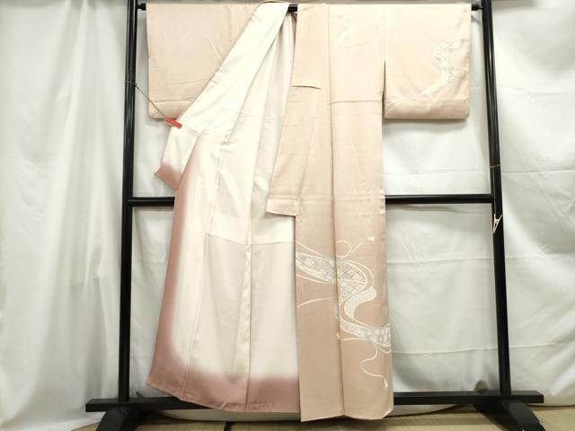 平和屋着物■訪問着 亀甲花文 金彩 正絹 逸品 DABC0640qa