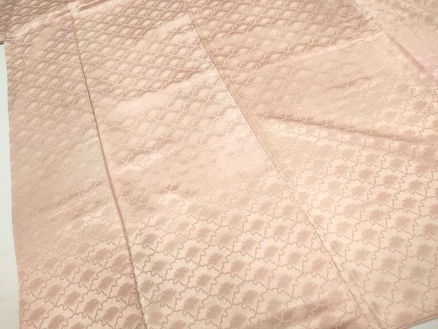平和屋着物■上質な小紋 雪輪青海波地紋 暈し染め 正絹 逸品 DABC0943qa