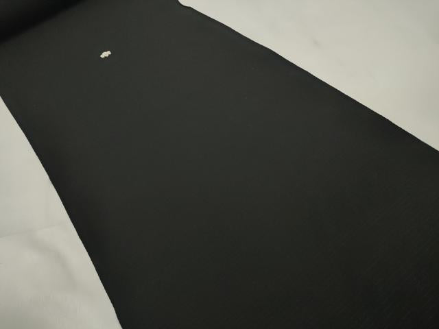 平和屋着物*夏物 黒紋付 黒反物 着尺 駒絽 丸重染 逸品 未使用 DABC1070zzz