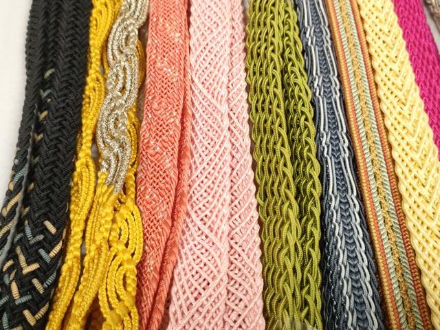 平和屋着物*夏物 和装小物 帯締め20本セット レース織 銀糸 逸品 DABC1542zzz