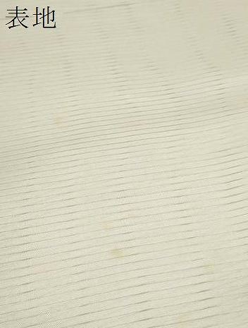 平和屋着物*夏物 長襦袢 反物 着尺 平絽 生成り色 逸品 未使用 DABC1762zzz