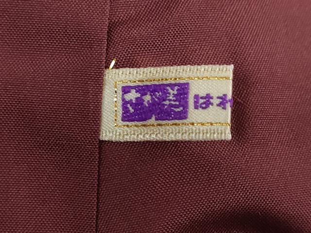 平和屋着物●上質な紬 格子文 さが美扱い 正絹 逸品 DABC2074ud