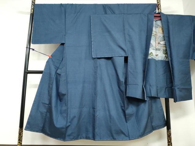 平和屋着物●男性 本場大島紬 アンサンブル 100亀甲 総詰め 正絹 逸品 未使用 DABC2139ud
