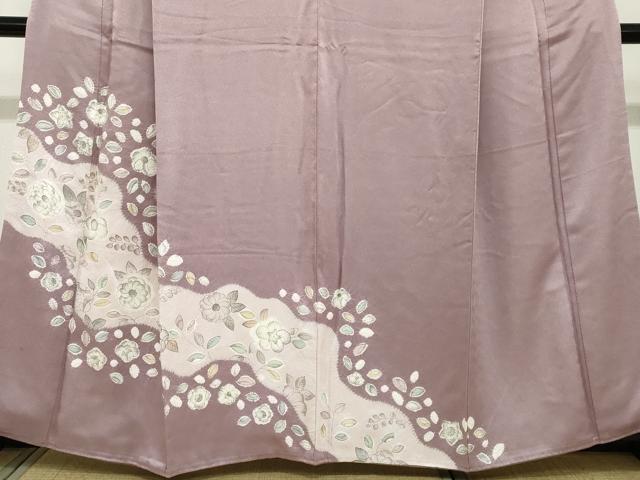 平和屋着物●訪問着 絞り 辻が花 正絹 逸品 DABC2253ud