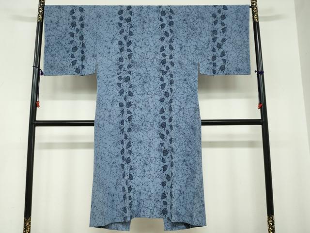 平和屋着物●男性 長襦袢 無双仕立て 般若 正絹 逸品 DABC2323ud