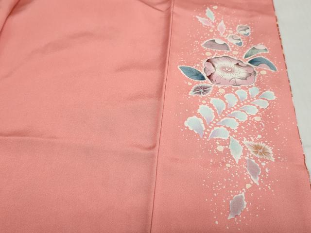 平和屋着物●越後十日町の一流染匠 桐屋・翠山工房 振袖 辻が花 暈し染め 銀彩 正絹 逸品 DABC2424ud