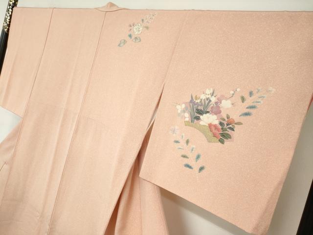 平和屋着物●訪問着 辻が花 金彩 正絹 逸品 DABC2442ud