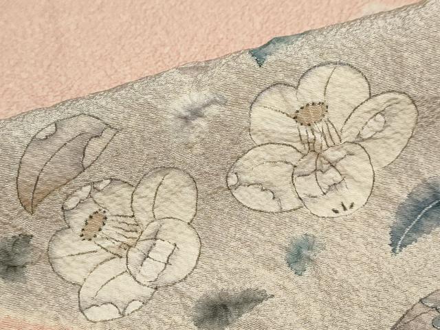 平和屋着物●訪問着 辻が花 金彩 正絹 逸品 DABC2442ud