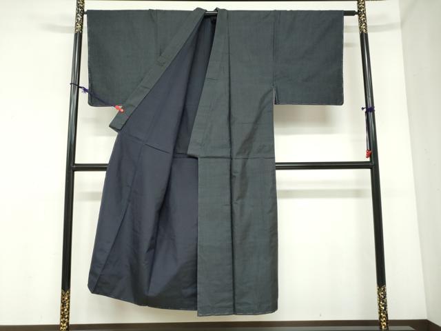 平和屋着物●男性 本場大島紬 アンサンブル 80亀甲 総詰め 正絹 逸品 未使用 DABC2471ud