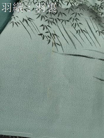 平和屋着物●男性 本場大島紬 アンサンブル 長羽織 抽象文様 正絹 逸品 DABC2492ud
