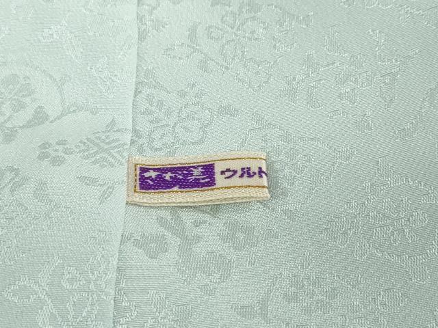 平和屋着物●訪問着 岡山工芸作 草花文 暈し染め 銀彩 さが美扱い 正絹 逸品 DABC2521ud