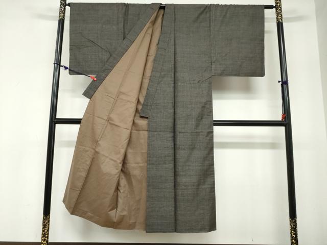 平和屋着物●男性 本場大島紬 アンサンブル 100亀甲 総詰め 正絹 逸品 DABC2526ud