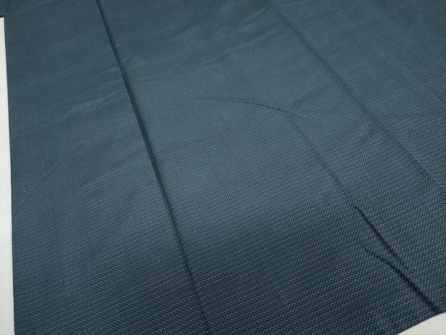 平和屋着物●男性 紬 アンサンブル 長羽織 抽象文様 正絹 逸品 DABC2527ud