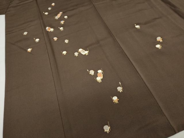 平和屋着物●訪問着 大名行列 金彩 正絹 逸品 DABC2548ud