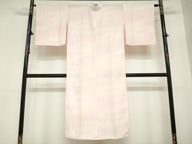 平和屋着物●長襦袢 無双仕立て 霞文 暈し染め 正絹 逸品 DABC2640ud