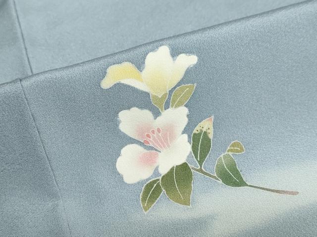 平和屋着物●本加賀友禅作家 南 克治 訪問着 飾花文 正絹 逸品 未使用 DABC2673ud