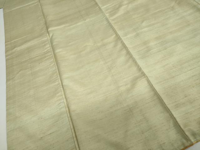 平和屋着物●紅花紬 米沢 霞文 正絹 逸品 未使用 DABC2710ud