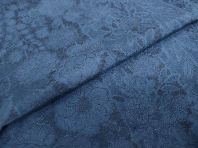 平和屋着物●本場眞綿絢結城紬 幻の辻が花 証紙付き 正絹 逸品 DABC2725ud
