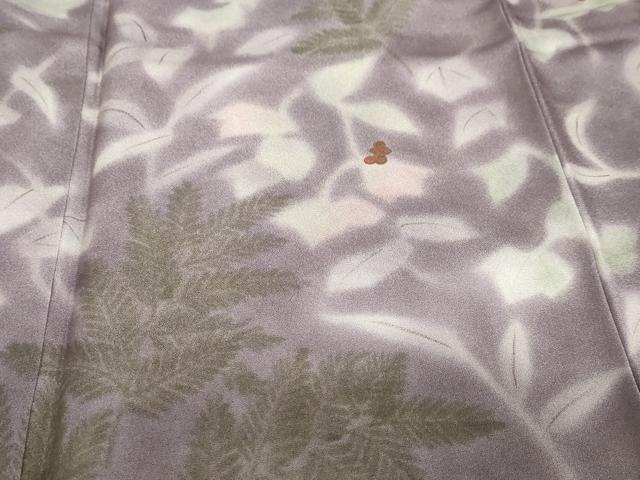 平和屋着物●訪問着 南天文 暈し染め 正絹 逸品 DABC2750ud