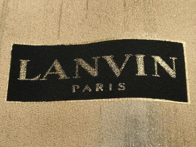 平和屋着物●訪問着 LANVINPARIS 洋花文 金彩 鈴乃屋扱い 正絹 逸品 DABC2778ud