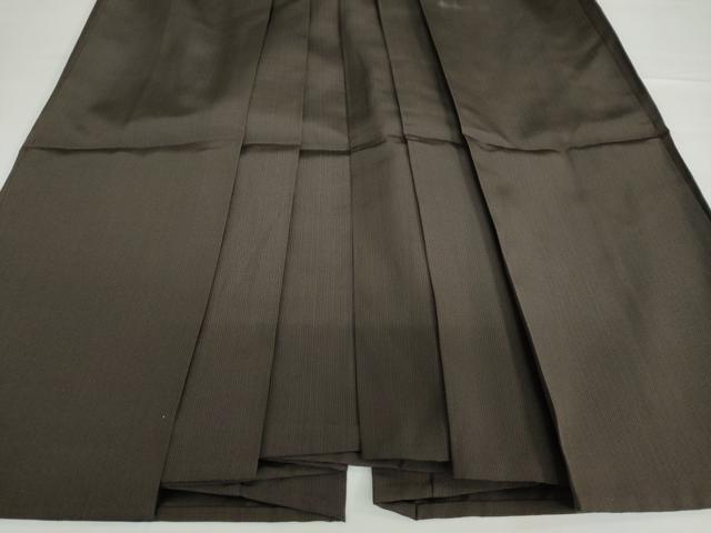 平和屋着物●男性 馬乗り袴 縞 正絹 逸品 DABC2997ud