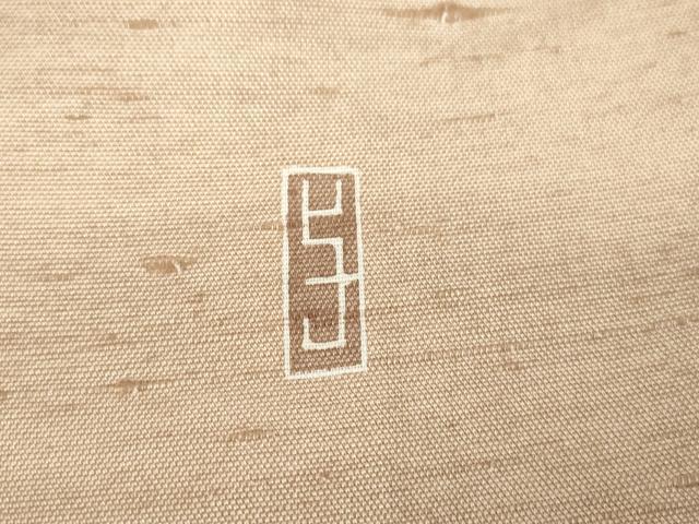 平和屋着物●訪問着 白山紬 友禅 作家物 成物 正絹 逸品 DABC3060az