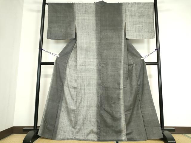 平和屋着物●訪問着 紬地 霞文 正絹 逸品 DABC3069az